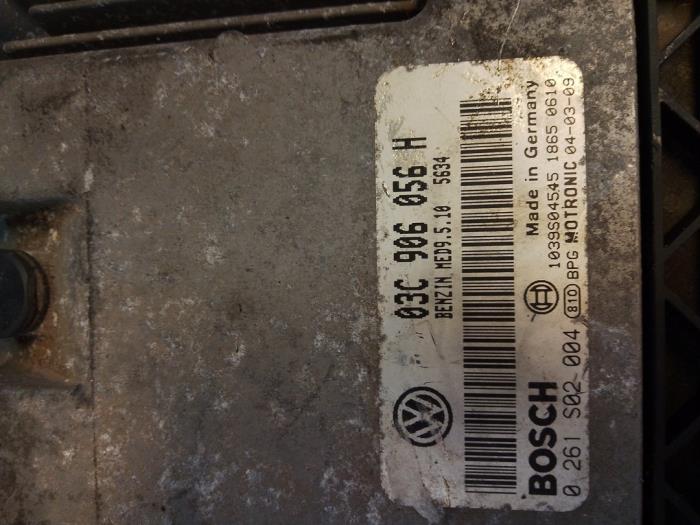 Used Engine management computer Volkswagen Golf V (1K1) 1.4 FSI 16V Price € 75,00 Margin scheme offered by Umit Sloperij