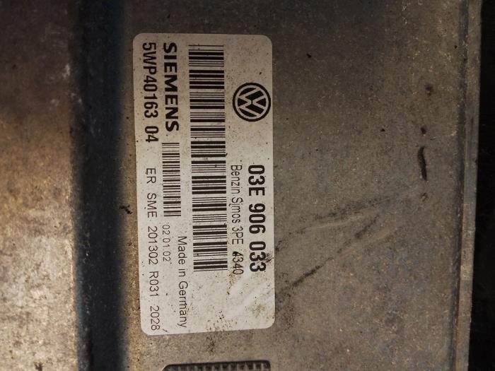 Used Engine management computer Volkswagen Polo IV (9N1/2/3) 1.4 TDI 70 Price € 40,00 Margin scheme offered by Umit Sloperij