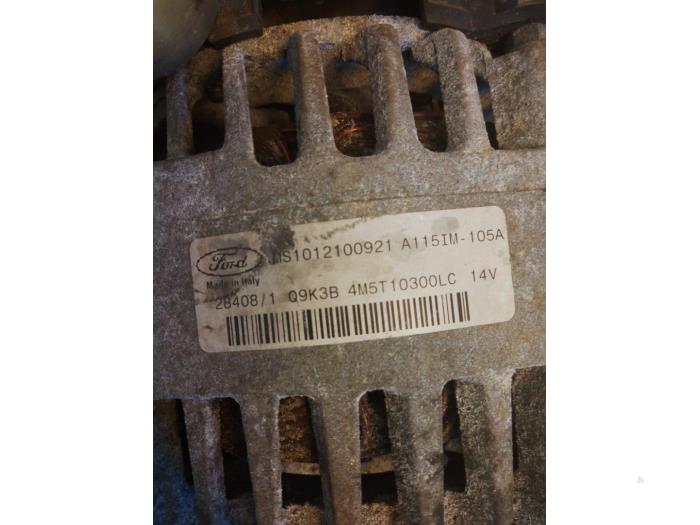 Gebrauchte Dynamo Ford C-Max (DM2) 1.8 TDCi 16V Preis € 60,00 Margenregelung angeboten von Umit Sloperij