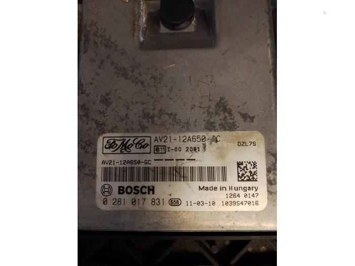 Used Engine management computer Ford Fiesta 6 (JA8) 1.4 TDCi Price € 90,00 Margin scheme offered by Umit Sloperij