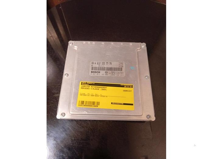 Used Engine management computer Mercedes C (W203) 2.7 C-270 CDI 20V Price € 100,00 Margin scheme offered by Umit Sloperij