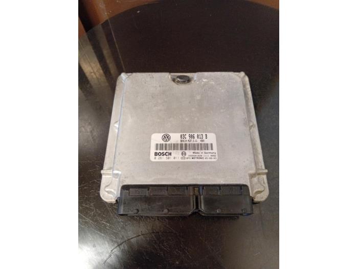Used Engine management computer Volkswagen Polo IV (9N1/2/3) 1.4 FSI 16V Price € 70,00 Margin scheme offered by Umit Sloperij