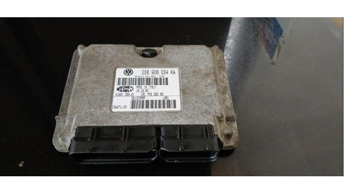 Used Engine management computer Volkswagen Polo IV (9N1/2/3) 1.4 16V 75 Price € 75,00 Margin scheme offered by Umit Sloperij