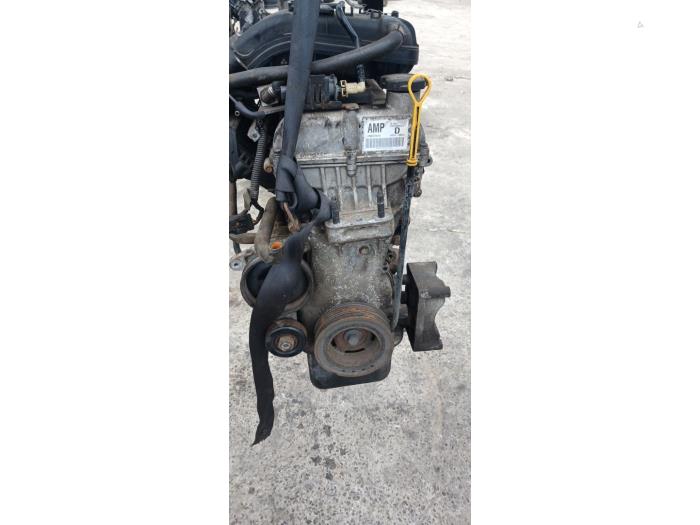 Motor van een Chevrolet Spark (M300) 1.0 16V Bifuel 2012