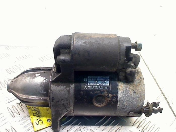 Begagnade Startmotor Subaru Justy (KA/KD) 1.2 4x4 Pris € 20,00 Marginaltabell erbjuds av Autohandel & Demontage Weteringbrug