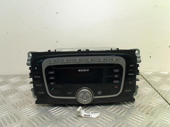 Begagnade Radio Ford Mondeo IV 2.0 TDCi 130 16V Pris € 200,00 Marginaltabell erbjuds av Autohandel & Demontage Weteringbrug