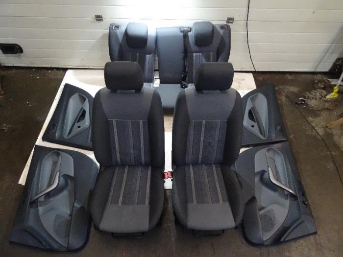 Set of upholstery (complete) from a Ford Fiesta 6 (JA8) 1.25 16V 2009