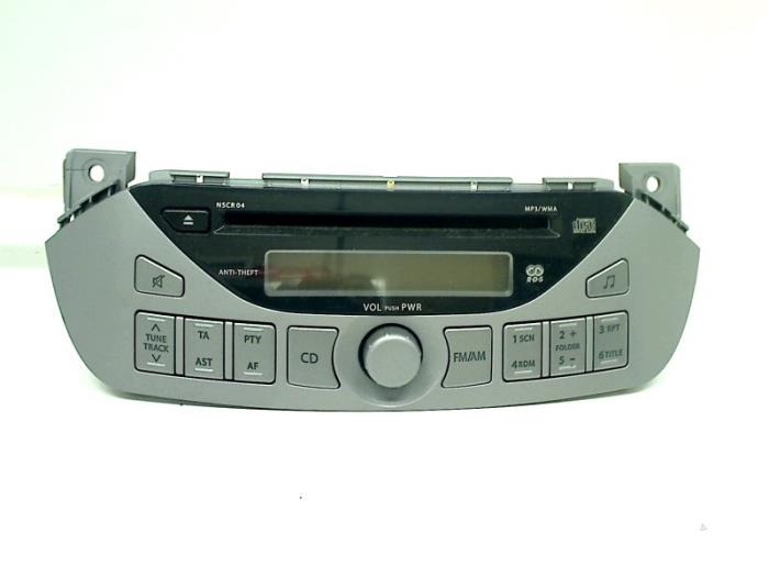 Radio d'un Suzuki Alto (GF) 1.0 12V 2013