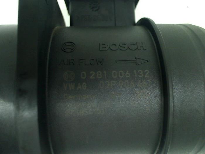Luftmengenmesser van een Seat Ibiza IV (6J5) 1.2 TDI Ecomotive 2010