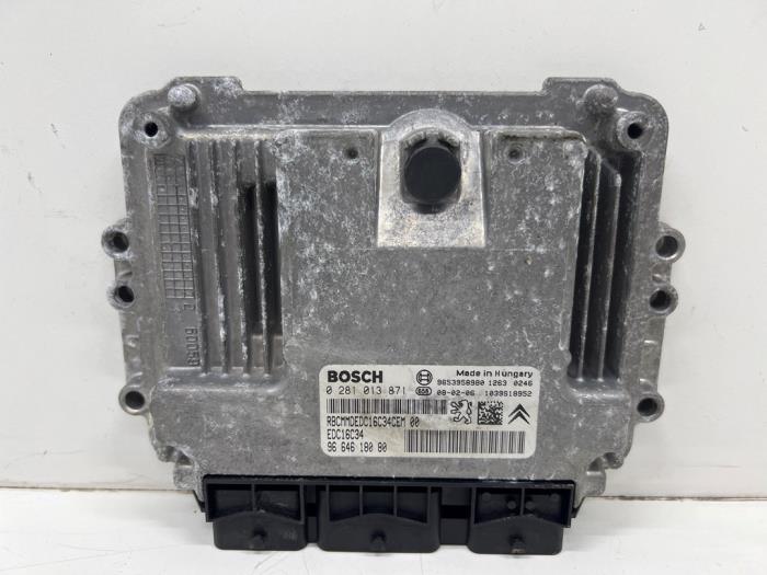 Used Engine management computer Citroen Berlingo 1.6 Hdi 75 16V Phase 1 Price € 195,00 Margin scheme offered by Autohandel & Demontage Weteringbrug