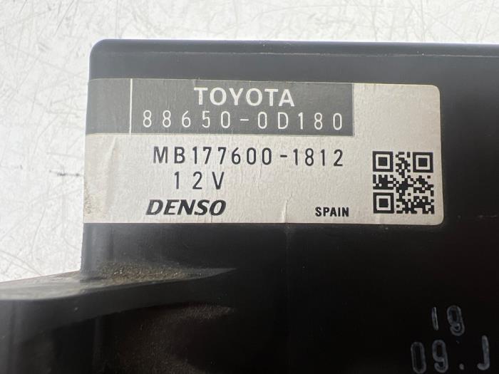 Ordenador de refrigeración de un Toyota Yaris II (P9) 1.4 D-4D 2007
