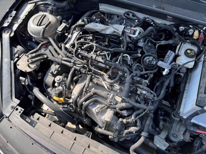 Motor de un Volkswagen Golf VII (AUA) 1.6 TDI BMT 16V 2019