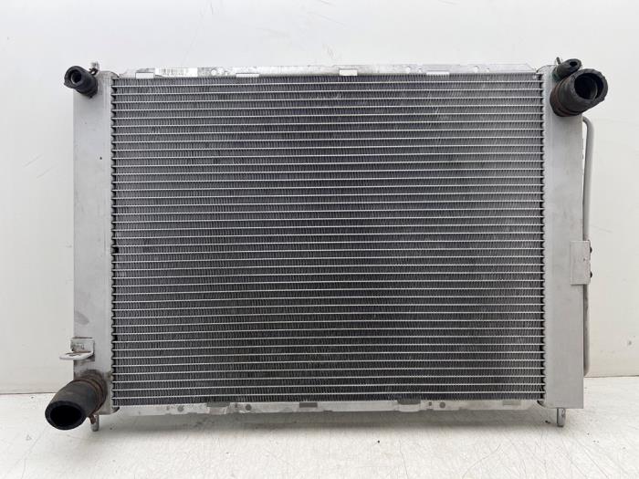 Begagnade AC-radiator Renault Clio III (BR/CR) 1.4 16V Pris € 60,00 Marginaltabell erbjuds av Autohandel & Demontage Weteringbrug