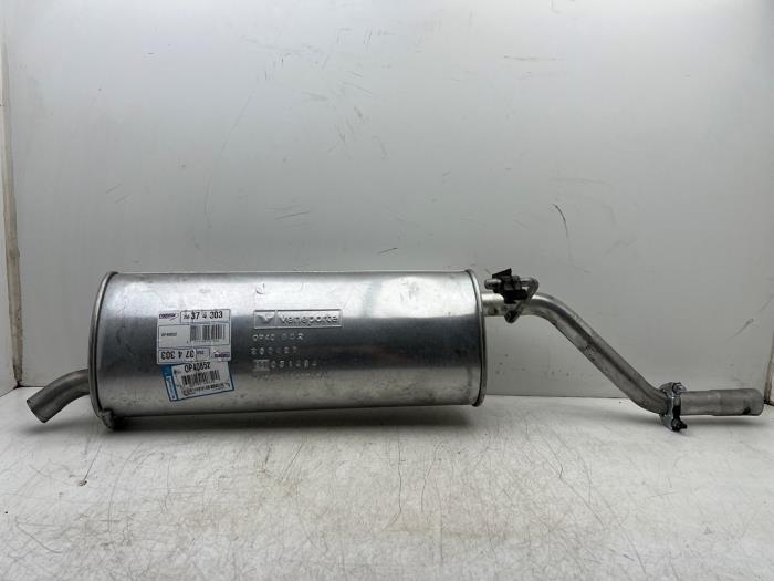 Gebrauchte Auspuff Enddämpfer Opel Corsa D 1.0 Preis € 40,00 Margenregelung angeboten von Autohandel & Demontage Weteringbrug