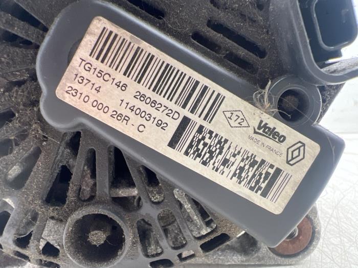 Dynamo van een Mercedes-Benz Citan (415.6) 1.5 108 CDI 2014