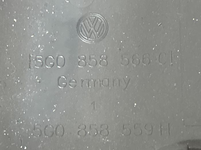 Lenksäule Kappe van een Volkswagen Golf VII (AUA) 1.4 GTE 16V 2016