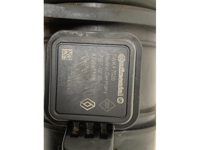 Airflow meter from a Mercedes-Benz Citan (415.6) 1.5 108 CDI 2014