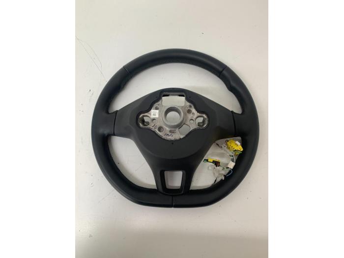 Steering wheel from a Volkswagen Golf Sportsvan (AUVS) 1.0 TSI 12V BlueMotion Technology 2020