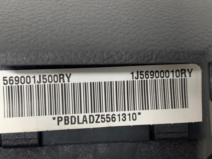 Airbag set + dashboard d'un Hyundai i20 1.2i 16V 2014