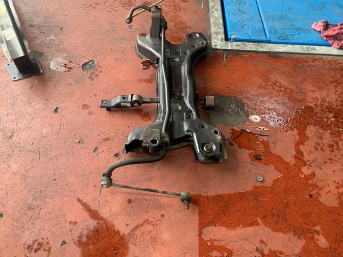 Subframe from a Volkswagen Polo V (6R) 1.2 TSI 2011