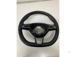 Used Steering wheel Skoda Fabia III (NJ3) 1.4 TSI 16V R5 Edition Price € 400,00 Margin scheme offered by Het Viaduct