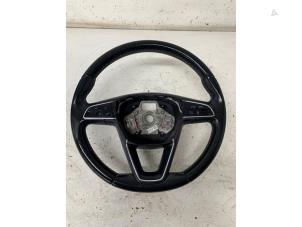 Used Steering wheel Seat Leon ST (5FF) 1.6 TDI 16V Price € 75,00 Margin scheme offered by Het Viaduct