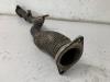 Exhaust front section from a Renault Kadjar (RFEH) 1.5 dCi DPF 2015