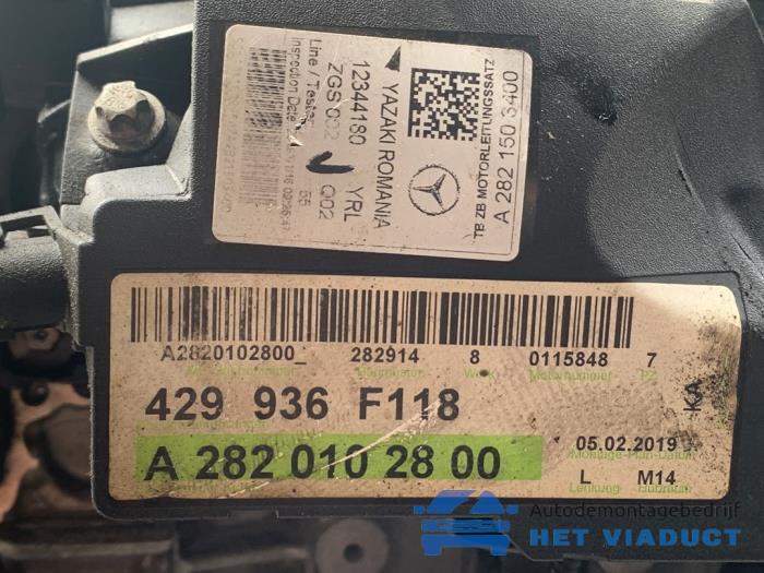 Motor van een Mercedes-Benz A (177.0) 1.3 A-180 Turbo 16V 2019