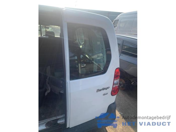 Pare-choc Arrière Droit Noir Pour Citroën Berlingo Hayon Court 2008-2018 | Réf. OEM 7410FR - 2