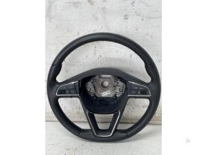 Used Steering wheel Seat Ibiza V (KJB) 1.0 TSI 12V Price € 65,00 Margin scheme offered by Het Viaduct
