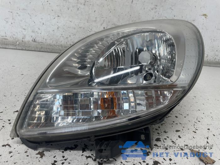 Używane Reflektor lewy Nissan Kubistar (F10) 1.5 dCi 85 Cena € 30,00 Procedura marży oferowane przez Het Viaduct