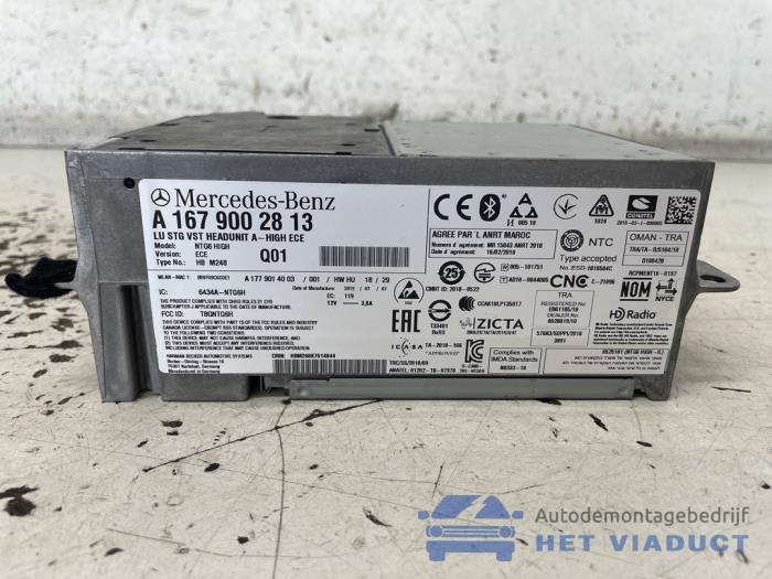 Używane Modul radiowy Mercedes A (177.0) 1.3 A-180 Turbo 16V Cena € 1.200,00 Procedura marży oferowane przez Het Viaduct