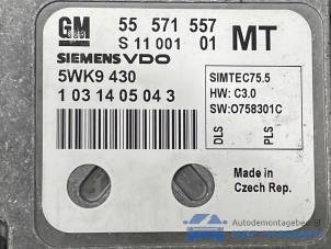 Engine management computer from a Opel Zafira (M75) 1.8 16V Ecotec 2011