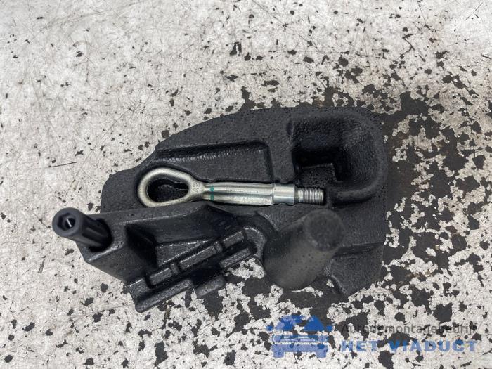 Towing hook eye
