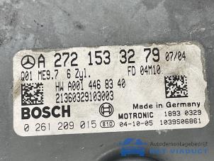 Engine management computer from a Mercedes-Benz CLS (C219) 350 3.5 V6 18V 2004