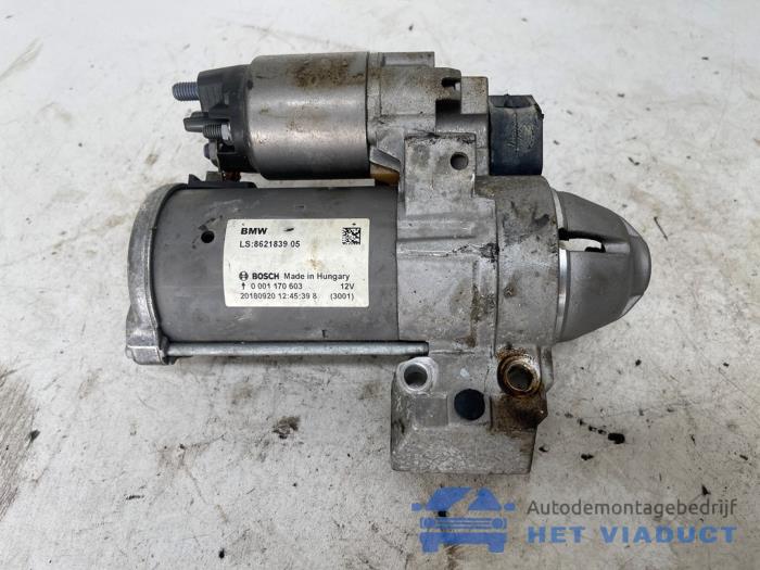 Begagnade Startmotor BMW 1 serie (F20) 118i 1.5 TwinPower 12V Pris € 30,00 Marginaltabell erbjuds av Het Viaduct