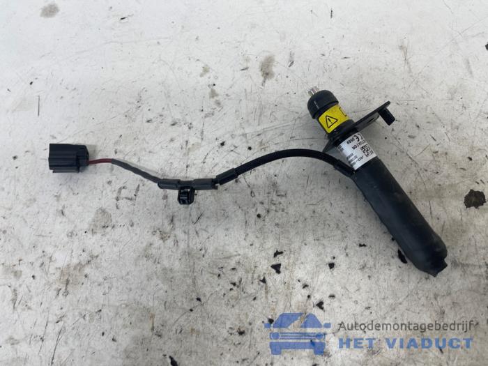 Bonnet pedestrian airbag actuator