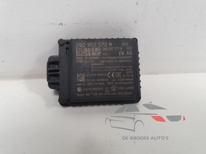 ACC sensor (distance) from a Volkswagen Polo VI (AW1) 1.0 TSI 12V BlueMotion 2019