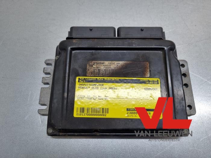 Used Injection computer Renault Clio II (BB/CB) 1.4 16V Si Price € 47,50 Margin scheme offered by Van Leeuwen Auto Onderdelen
