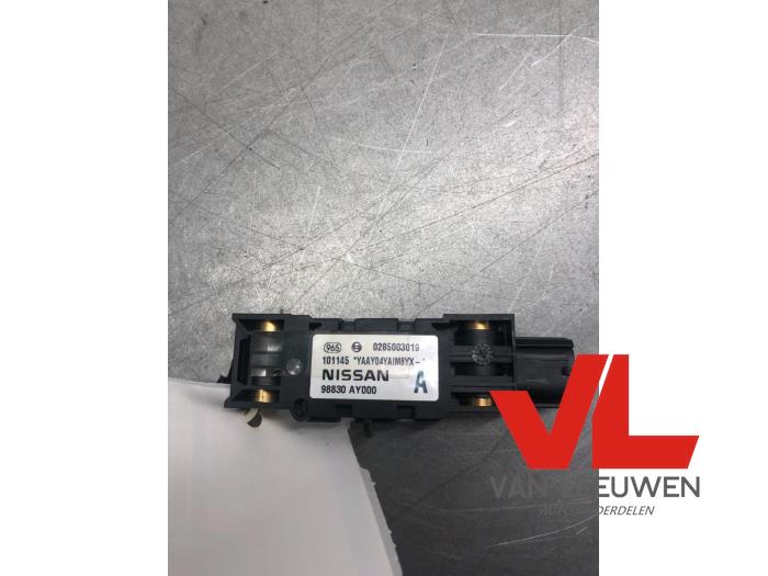Airbag deployment crash sensor