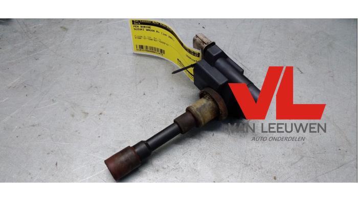 Pen ignition coil from a Suzuki Wagon-R+ (RB) 1.3 16V 2001