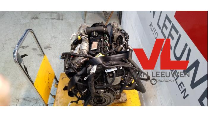 Engine from a Ford Focus 3 Wagon 1.6 TDCi ECOnetic 2014