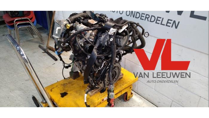 Engine from a Ford Focus 3 Wagon 1.6 TDCi ECOnetic 2014