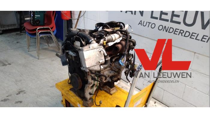 Engine from a Ford Focus 3 Wagon 1.6 TDCi ECOnetic 2014