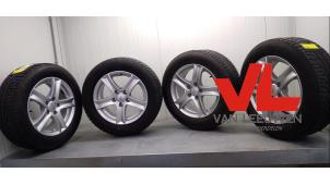 Used Set of sports wheels + winter tyres Mitsubishi Outlander (CU) Price € 250,00 Margin scheme offered by Van Leeuwen Auto Onderdelen