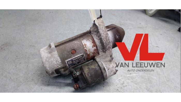 Gebrauchte Anlasser Toyota Corolla Verso (R10/11) 2.2 D-4D 16V Cat Clean Power Preis € 20,00 Margenregelung angeboten von Van Leeuwen Auto Onderdelen