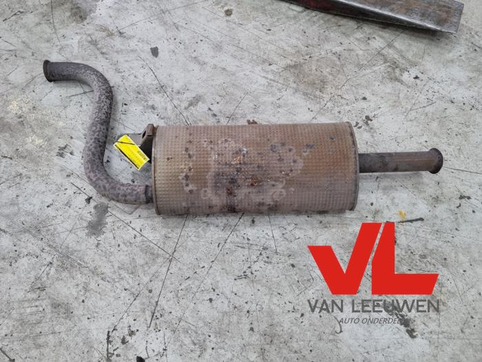 Exhaust middle silencer from a Renault Espace (JK) 3.5 V6 24V Grand Espace 2003