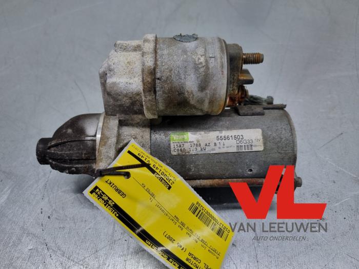 Begagnade Startmotor Opel Corsa D 1.3 CDTi 16V ecoFLEX Pris € 15,00 Marginaltabell erbjuds av Van Leeuwen Auto Onderdelen