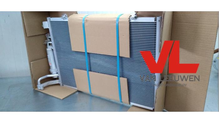 Air conditioning condenser Ford Fiesta 6 - 1756718