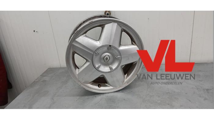Gebrauchte Felge Renault Megane (EA) 1.6 16V Sport Preis € 40,00 Margenregelung angeboten von Van Leeuwen Auto Onderdelen
